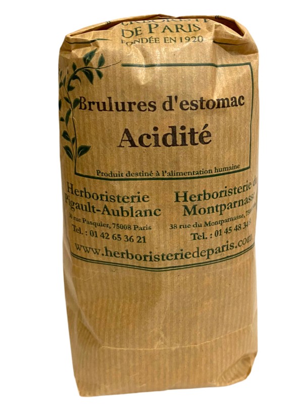 Tisane Brulures d'estomac, acidité 100 gr Herboristerie de Paris