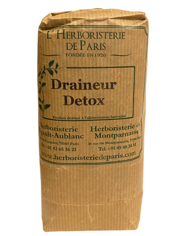 Tisane Draineur detox 150g Herboristerie de Paris aubier de tilleul artichaut menthe ortie