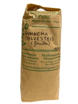 Gymnéma Sylvestre feuille 100 gr Herboristerie de Paris contrôle du poids maintien de la glycémie