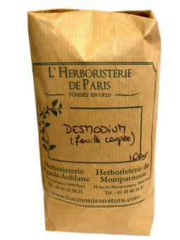 Desmodium feuille coupée 100g Herboristerie de Paris fonction hépatique Herboristerie de paris