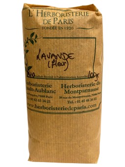 Lavande fleur BIO 100 gr Herboristerie de paris digestion et relaxation