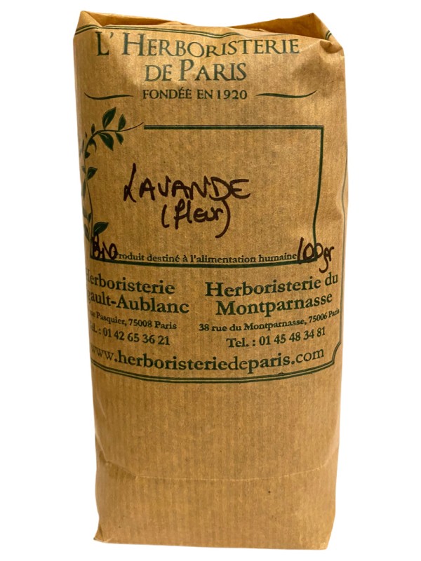 Lavande fleur BIO 100 gr Herboristerie de paris digestion et relaxation