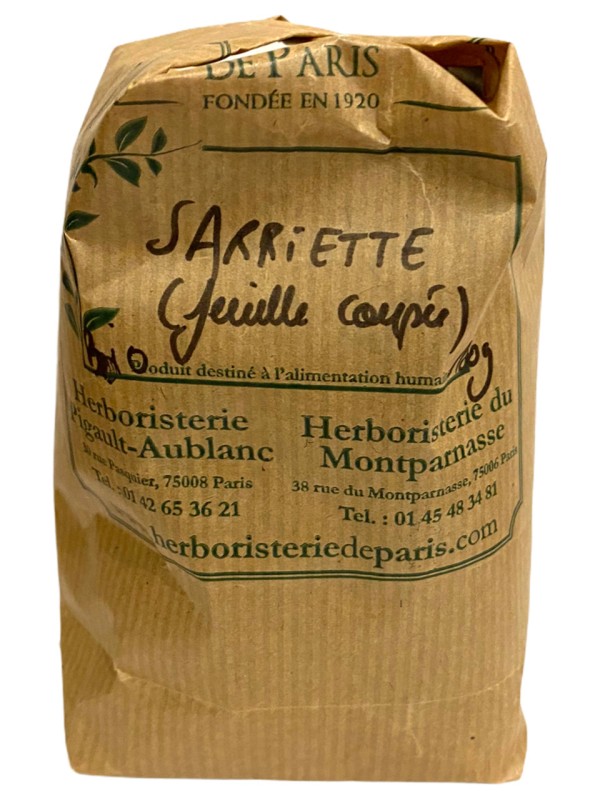 Sarriette feuille 100 gr Herboristerie de Paris défenses immunitaires digestion