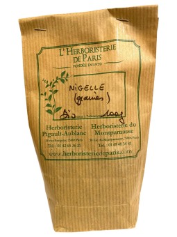 Graines de Nigelle BIO 100 gr Herboristerie de Paris glycémie