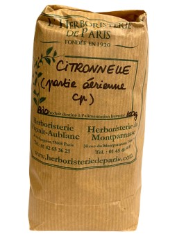 Citronnelle partie aérienne BIO 100 gr Herboristerie de Paris Cymbopogon citratus