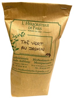 Thé vert au Jasmin 100g Herboristerie de Paris thé d'exception pour la dégustation