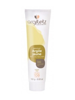 Masque argile jaune prête à l'emploi 100g Argiletz