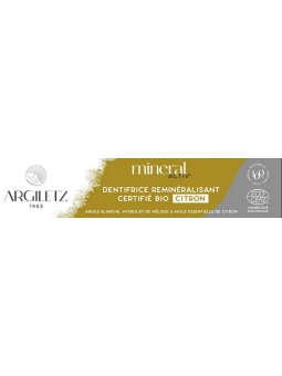 Dentifrice citron BIO 75ml Argiletz