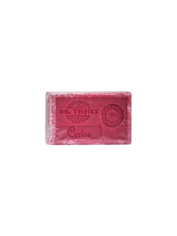 Savon de Marseille à la Cerise enrichi en Beurre de Karité 125g Dr.Theiss