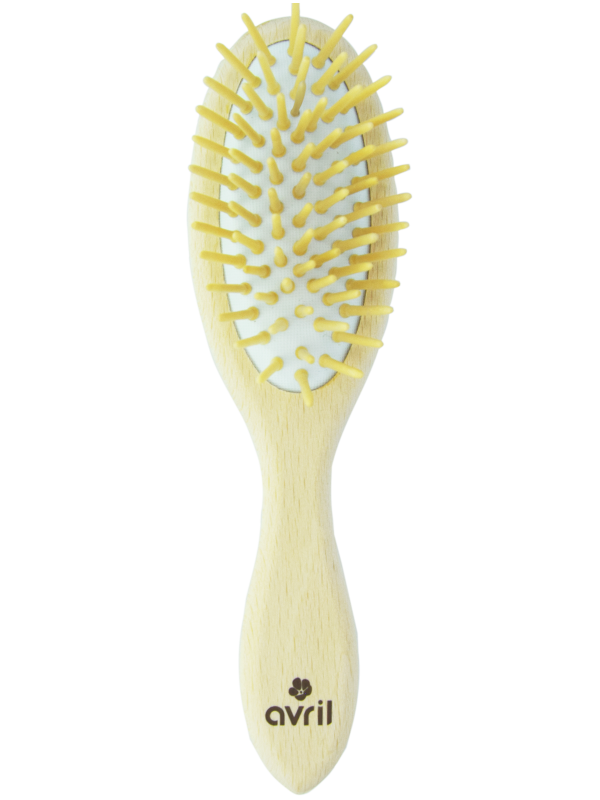 Brosse à cheveux en bois de hêtre Avril Herboristerie de paris
