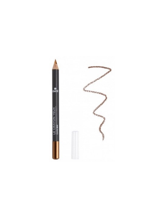 Crayon contour des yeux Bronze cuivré 1g Avril lumineux et précis Herboristerie de paris