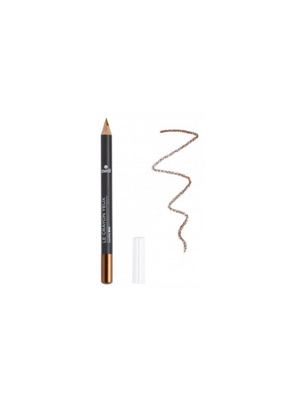 Crayon contour des yeux Bronze cuivré 1g Avril lumineux et précis Herboristerie de paris