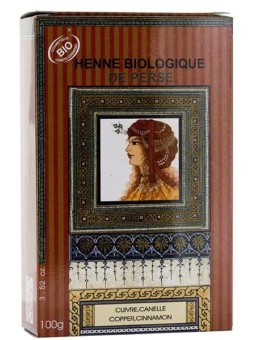 Henné biologique de Perse Cuivre 100g Nomade Palize