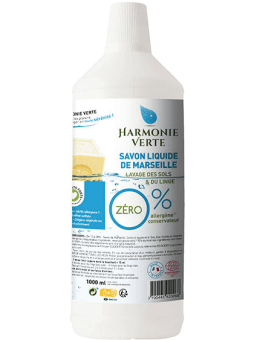 Savon liquide de Marseille 1L Harmonie Verte