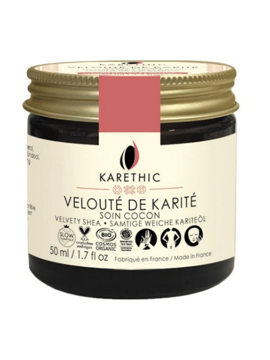 Velouté de Karité 70% Beurre de Karité parfumé à la Mangue fraîche 50ml Karethic