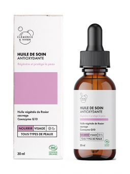 Huile de soin antioxydante 30ml Clemence & Vivien