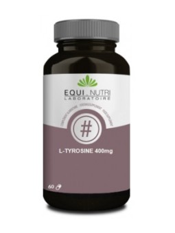 L Tyrosine 400 60 gélules végétales Equi - Nutri
