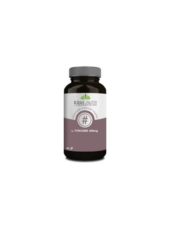 L Tyrosine 400 60 gélules végétales Equi - Nutri