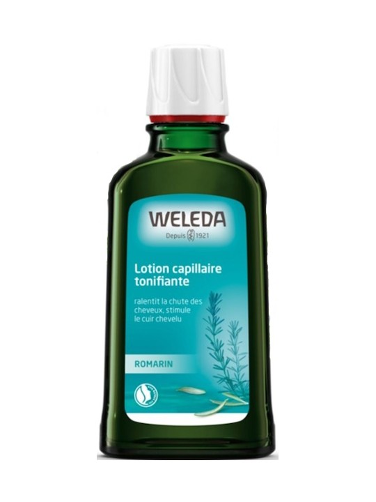 Lotion capillaire tonifiante au Romarin vitalité du cuir chevelu 100ml Weleda