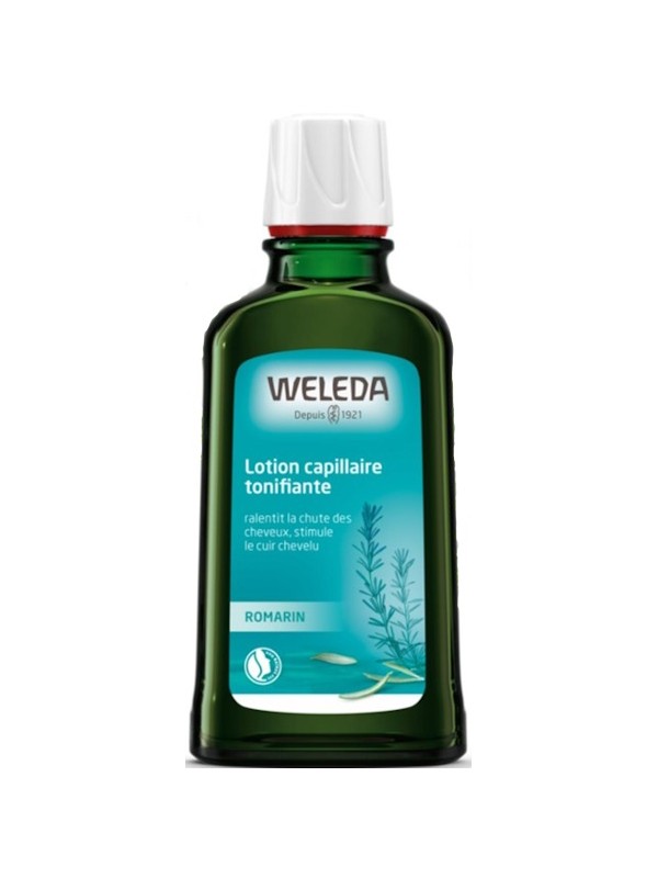 Lotion capillaire tonifiante au Romarin vitalité du cuir chevelu 100ml Weleda