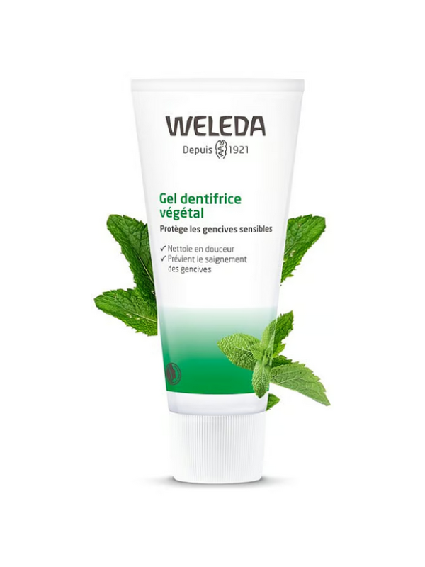 Gel dentifrice végétal sensibilité gingivale 75ml Weleda