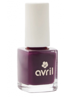 Vernis à ongles Prune n°82 7ml Avril Cosmétique maquillage bio Herboristerie de paris