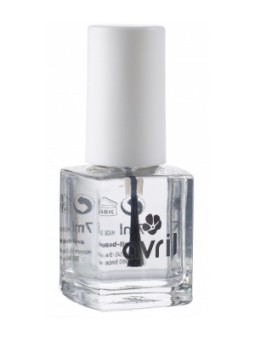 Vernis durcisseur transparent 7ml Avril Cosmétique renforce et nourrit la cuticule de l'ongle Herboristerie de paris