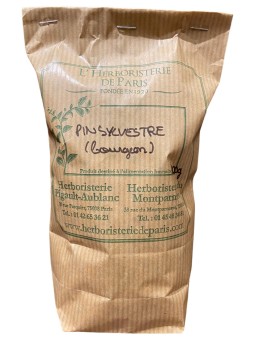 Bourgeons de Pin Sylvestre 100 gr vrac pour préparation d'infusion et tisane Herboristerie de Paris aide la respiration