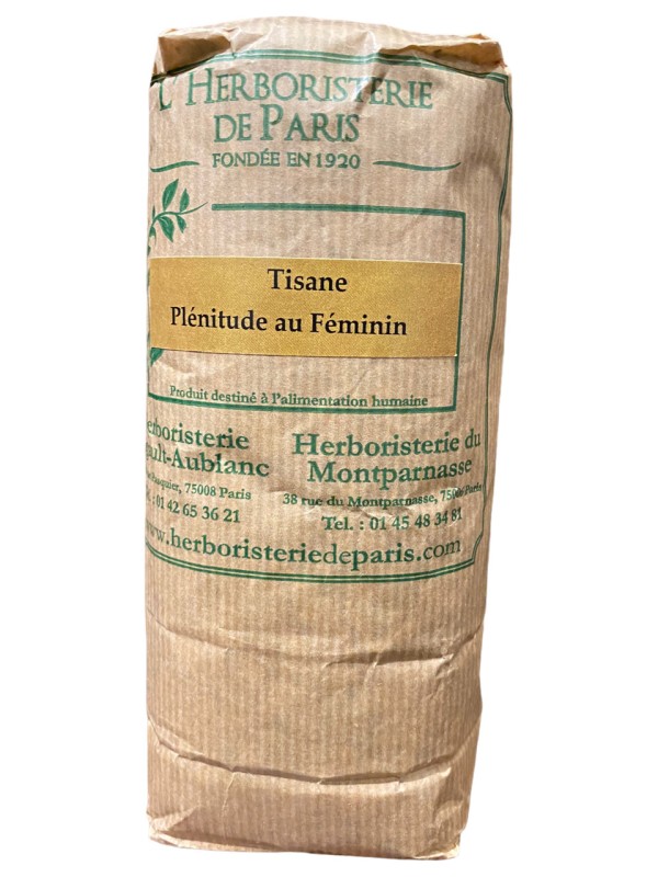 Tisane Plénitude au féminin Ménopause 100g Herboristerie de Paris infusion ménopause