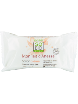 Savon crème Mon lait d'Ânesse 100gr So'Bio étic