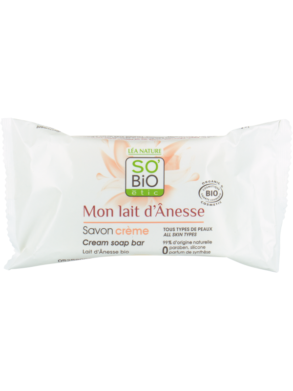 Savon crème Mon lait d'Ânesse 100gr So'Bio étic