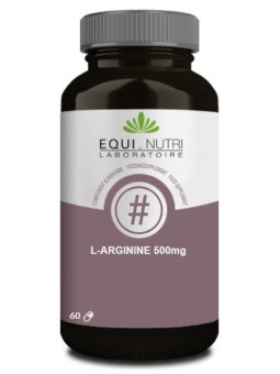 L Arginine 60 gélules végétales 500mg Equi - Nutri acide aminé Herboristerie de paris