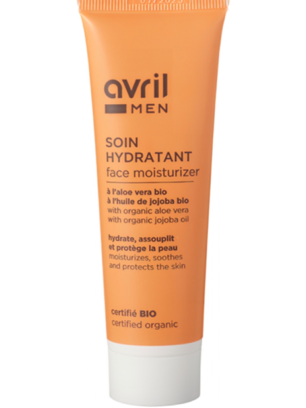 Soin hydratant bio homme 50ml Avril