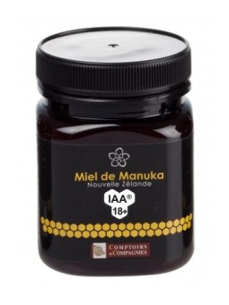 Miel de Manuka IAA 18+ 250 g Comptoirs et Compagnies anti-bactérien méthylglyoxal Herboristerie de paris