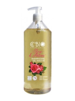 Shampooing douche Rose d'Antan 1L C'bio