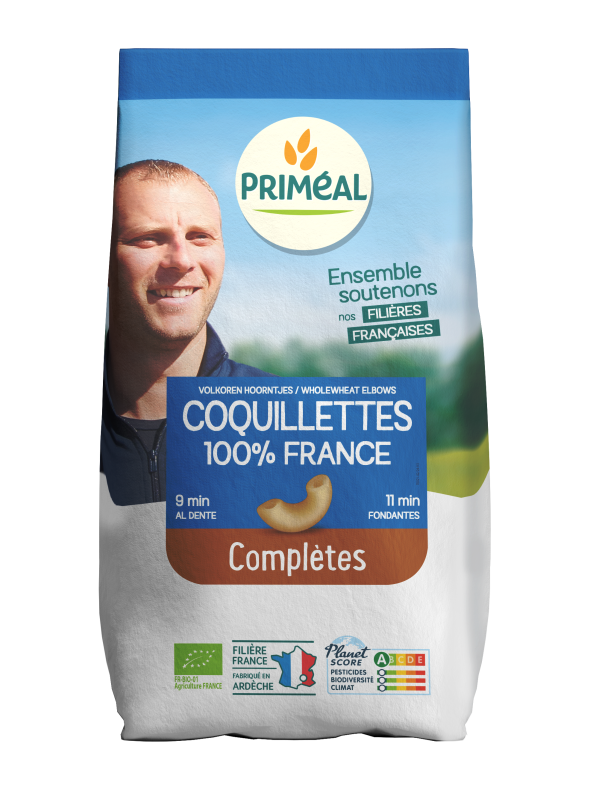Coquillettes complètes 500g Primeal