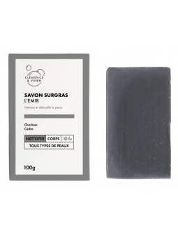 Savon à froid L'Emir Détoxifiant 100g Clemence & Vivien