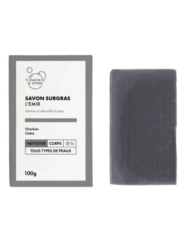 Savon à froid L'Emir Détoxifiant 100g Clemence & Vivien