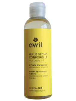 huile sèche corporelle huile d'Argan 200ml Avril Cosmétique Herboristerie de paris évite les tiraillements peaux sèches