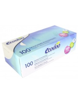 Boite de 100 mouchoirs écologiques Ecodoo