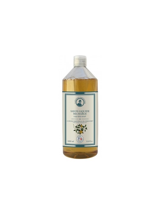 Hygiène Savon liquide à l'huile essentielle de Citron recharge 1L L artisan Savonnier
