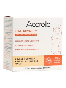 Cire Royale pot de 100g Acorelle épilation douce et naturelle Herboristerie de paris