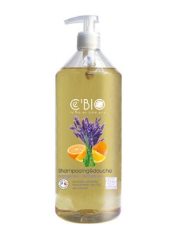 Shampooing douche Orange Lavande 1L C'bio