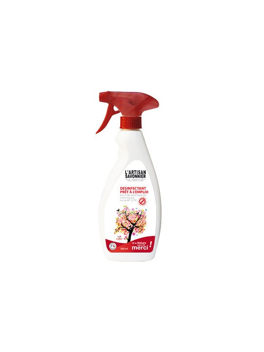 Entretien Désinfectant 500 ml L Artisan Savonnier