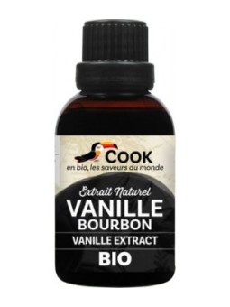 Extrait de vanille bourbon de Madagascar 40ml Cook qualité premium Herboristerie de paris