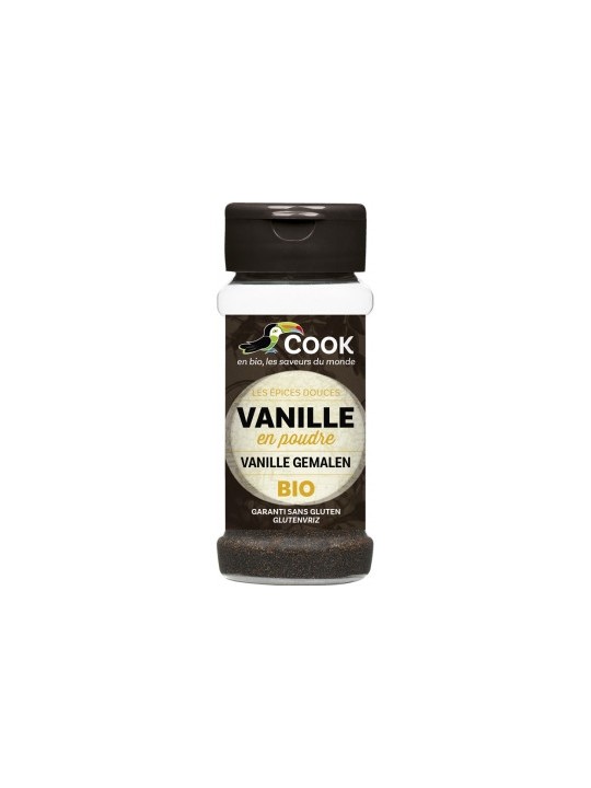Vanille poudre 10g Cook pour desserts Herboristerie de paris