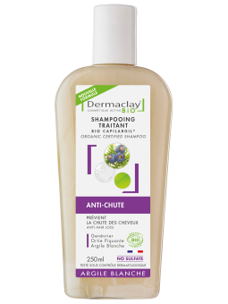 Shampoing anti chute, aide à la repousse Capilargil 250ml Dermaclay