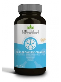 Bromelase Papaïne n°46 60 gélules végétales Equi - Nutri enzymes Herboristerie de paris