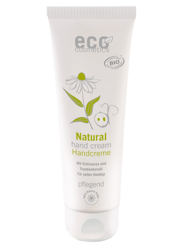 Crème mains Echinacea et huile de pépins de raisin 125ml Eco Cosmetics