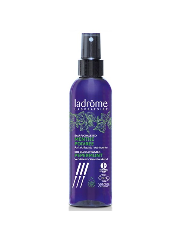 Eau florale de menthe poivrée 200ml Ladrome